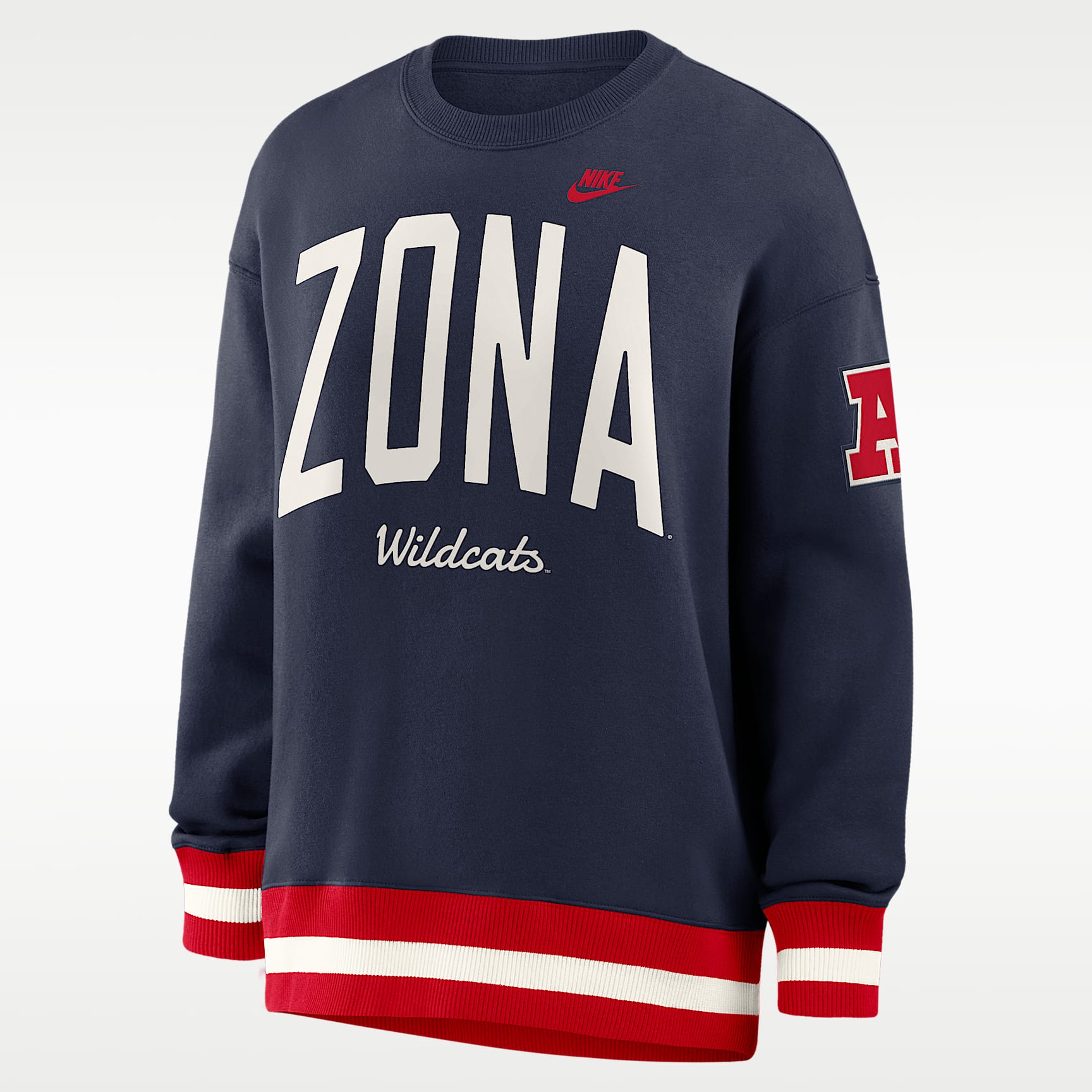 Arizona Legacy Women's Nike College Pullover Crew. Nike.com